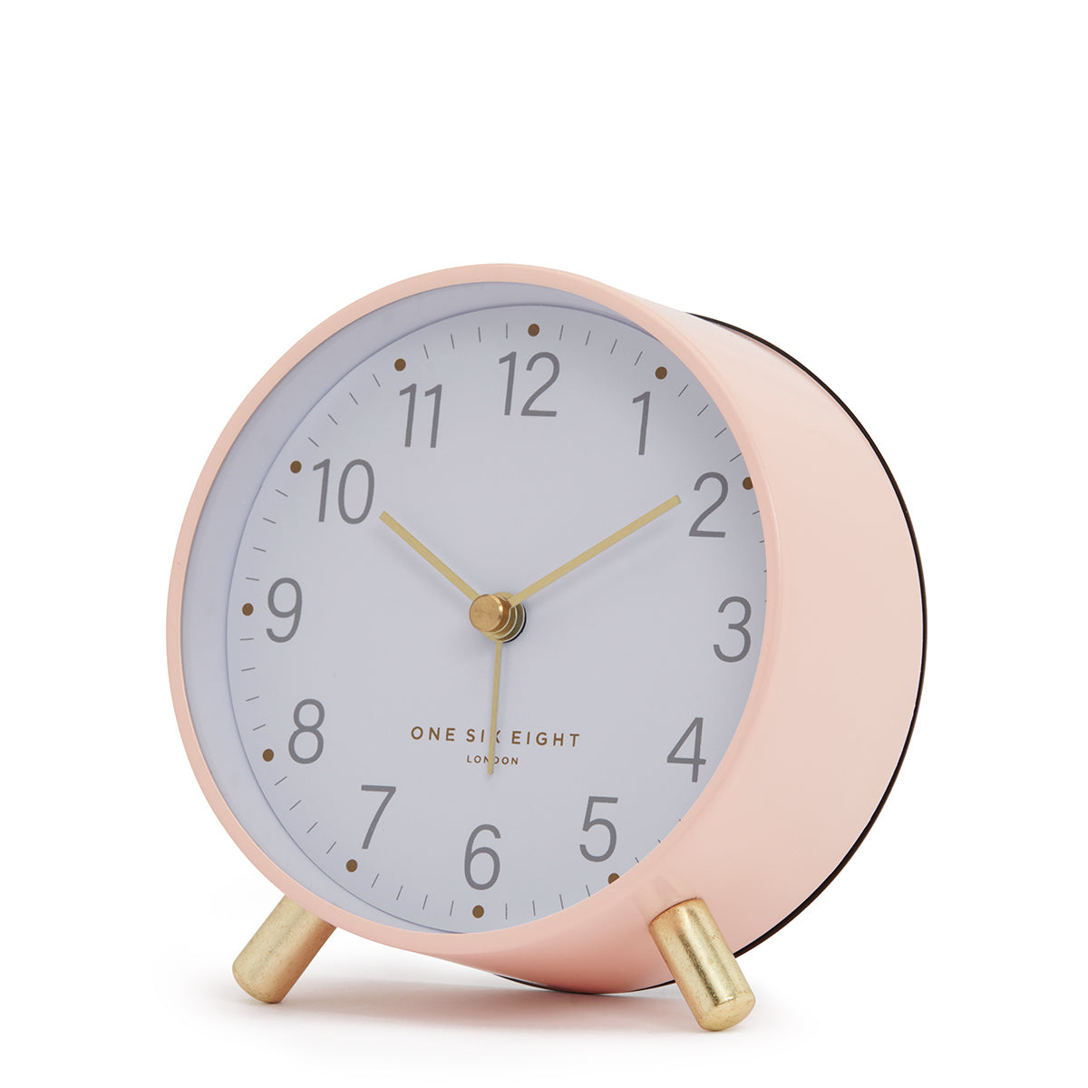 Angelina Silent Alarm Clock - Blush Clock Onesix-Local   