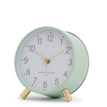 Angelina Silent Alarm Clock - Mint Clock Onesix-Local   