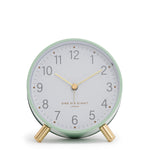 Angelina Silent Alarm Clock - Mint Clock Onesix-Local   