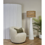 Aun Floor Lamp - Natural & White Lighting Albi-Local   