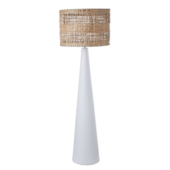 Aun Floor Lamp - Natural & White Lighting Albi-Local   