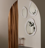 Aura 95cm Organic Mirror - Shell Mirror Warran-Local   