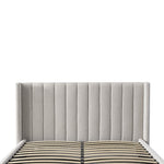 Hillsdale Wide Base King Bed Frame - Clay Grey Bed Frame Ming-Core   