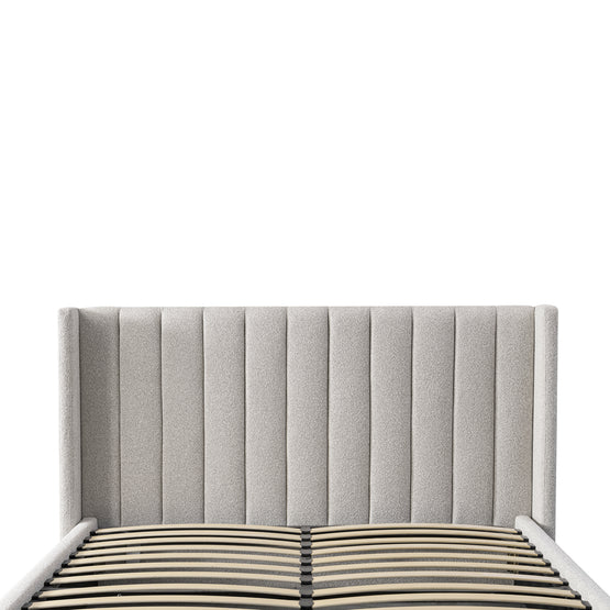 Hillsdale Wide Base King Bed Frame - Clay Grey Bed Frame Ming-Core   