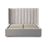 Hillsdale Wide Base Queen Bed Frame - Clay Grey Bed Frame Ming-Core   