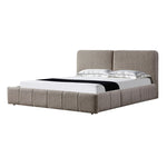 Ex Display - Eldridge King Bed Frame - Olive Brown Boucle Bed Frame YoBed-Core   