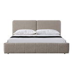 Ex Display - Eldridge King Bed Frame - Olive Brown Boucle Bed Frame YoBed-Core   