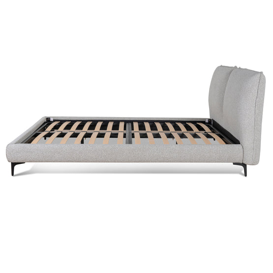 Celeste Fabric King Bed Frame - Clay Grey Bed Frame YoBed-Core   