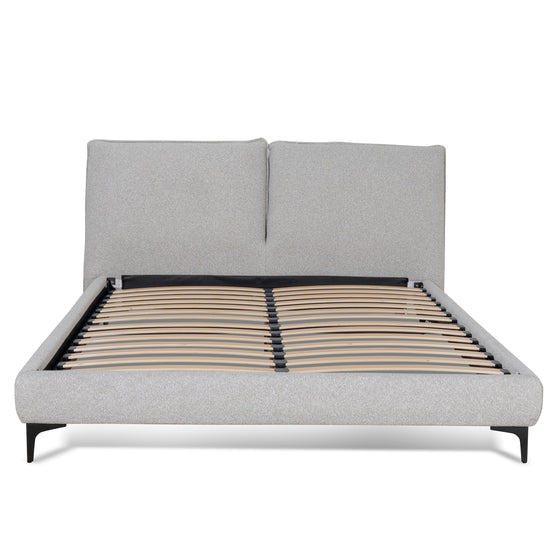 Celeste Fabric King Bed Frame - Clay Grey Bed Frame YoBed-Core   