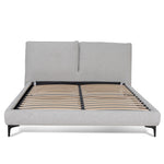 Celeste Fabric Queen Bed Frame - Clay Grey Bed Frame YoBed-Core   