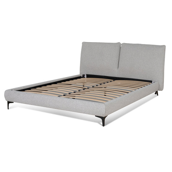 Celeste Fabric King Bed Frame - Clay Grey Bed Frame YoBed-Core   