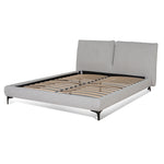 Celeste Fabric Queen Bed Frame - Clay Grey Bed Frame YoBed-Core   