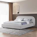 Cedar King Bed Frame - Clay Grey Bed Frame YoBed-Core   