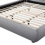 Diaz King Bed Frame - Storm Grey Bed Frame YoBed-Core   