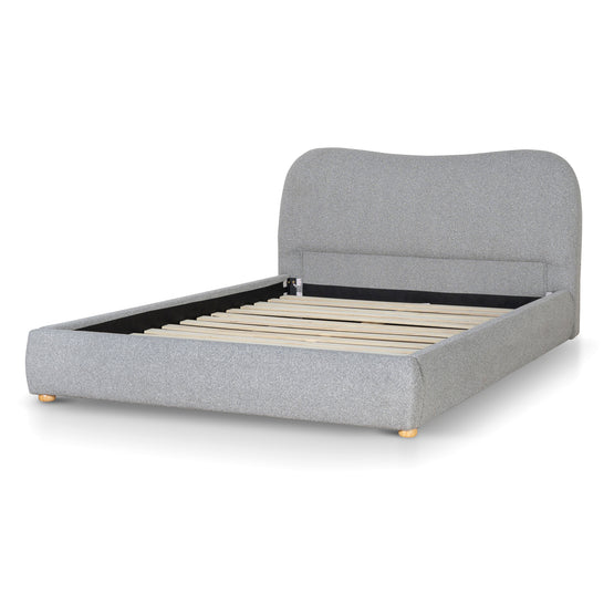 Diaz Queen Bed Frame - Storm Grey Bed Frame YoBed-Core   