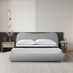 Diaz Queen Bed Frame - Storm Grey Bed Frame YoBed-Core   