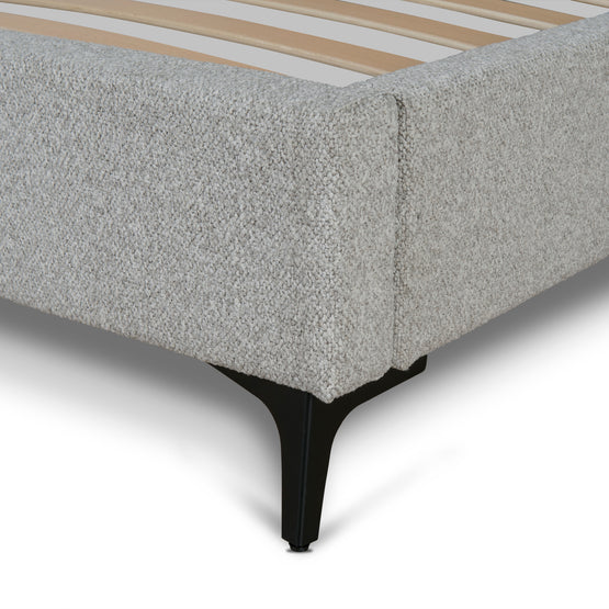 Meredith King Bed Frame - Clay Grey Bed Frame YoBed-Core   