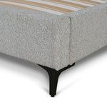 Meredith Queen Bed Frame - Clay Grey Bed Frame YoBed-Core   