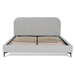 Meredith Queen Bed Frame - Clay Grey Bed Frame YoBed-Core   