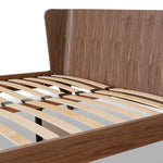 Belmont Queen Bed Frame - Walnut Bed Frame Century-Core   