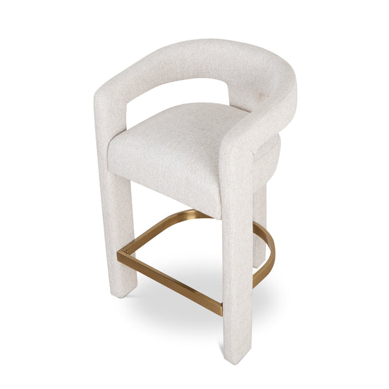 Castaway 65cm Bar Stool - Coastal Beige Bar Stool MYI-Core   