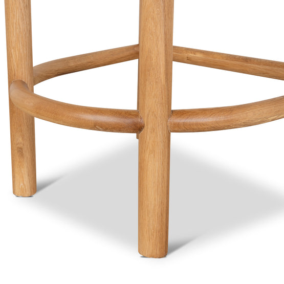 Adir 65cm Natural Bar Stool - Clay Grey LJ-Core