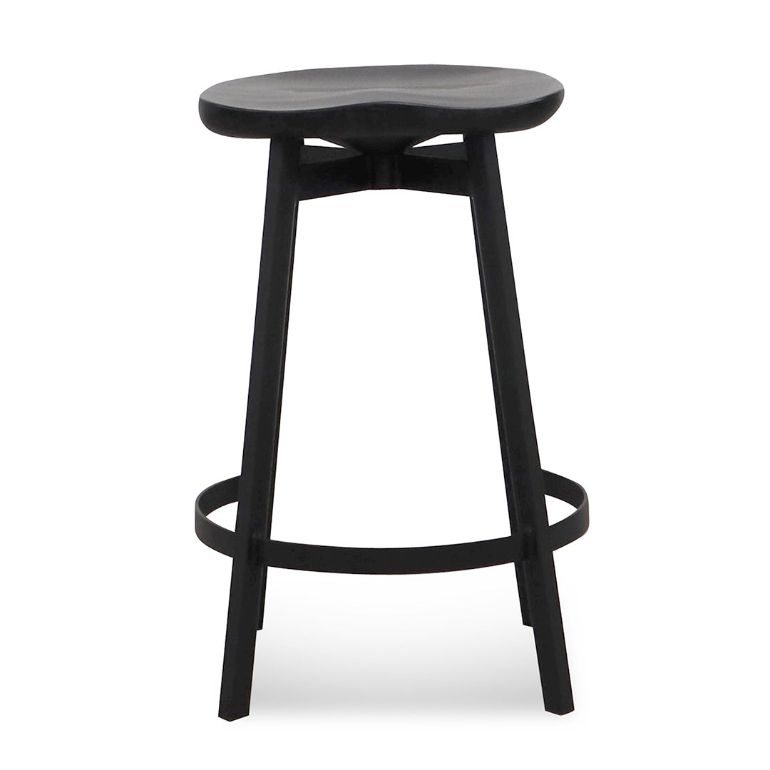 Lewis 65cm Bar Stool - Black Bar Stool M-Sun-Core   