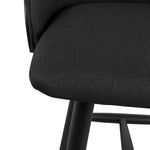 Nicholas 65cm Bar Stool - Full Black Bar Stool Drake-Core   