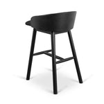 Nicholas 65cm Bar Stool - Full Black Bar Stool Drake-Core   