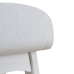 Connor 65cm Bar Stool - Full White Bar Stool Drake-Core   