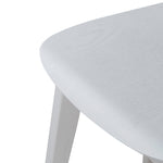 Connor 65cm Bar Stool - Full White Bar Stool Drake-Core   