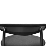 Set of 2 - Oneal 65cm Bar Stool - Full Black Bar Stool Swady-Core   