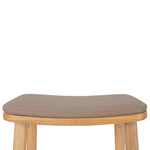 Cyprus 67cm Natural Bar Stool - Tan Brown Bar Stool Oakwood-Core   