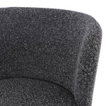 Set of 2 - Perkins 65cm Bar Stool - Anthracite Grey Boucle Bar Stool St Chairs-Core   