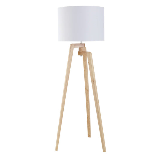 Bodo Floor Lamp - Natural & White Lighting Albi-Local   