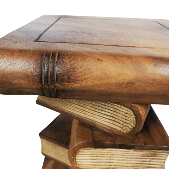 Books Wooden Side Table - Natural Side Table Century-Core   