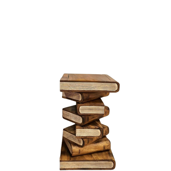 Books Wooden Side Table - Natural Side Table Century-Core   