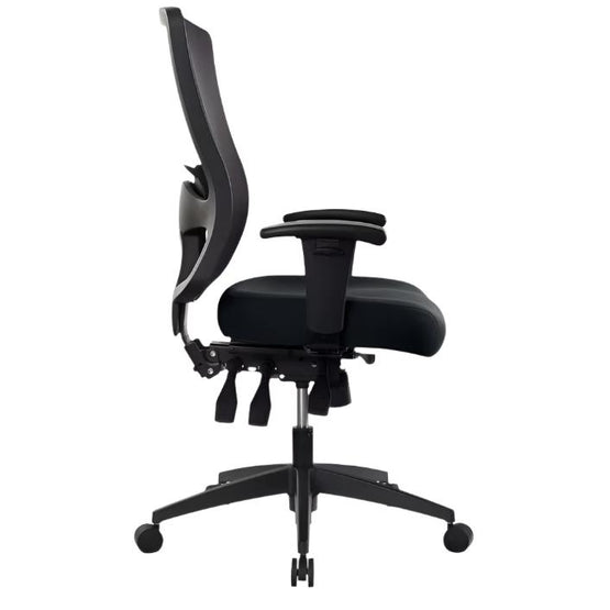 Buro Tidal Mesh Office Chair - Black Office Chair Buro-Local