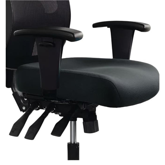 Buro Tidal Mesh Office Chair - Black Office Chair Buro-Local