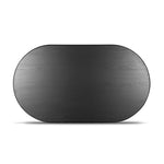 Globo 1.4m Oval Coffee Table - Black Coffee Table Nicki-Core   