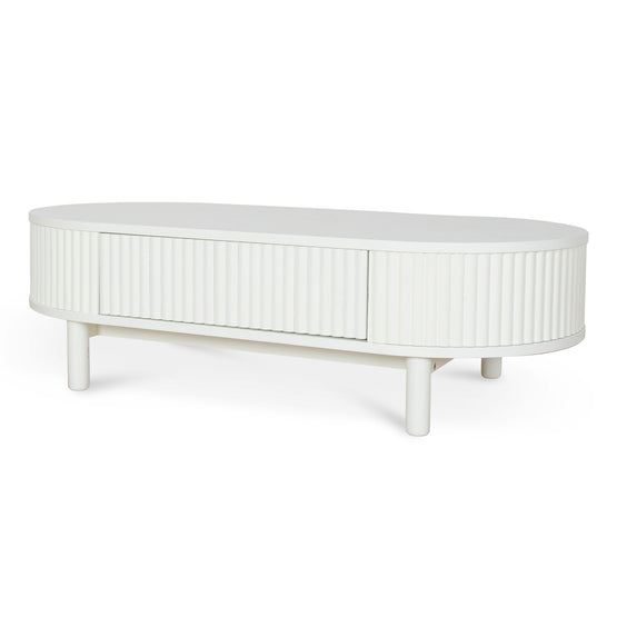 Ex Display - Melita 1.2m Coffee Table - White Coffee Table KD-Core   