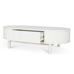 Ex Display - Melita 1.2m Coffee Table - White Coffee Table KD-Core   