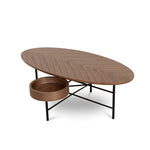 Jackie Coffee Table - Walnut Coffee Table Century-Core   