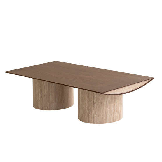 Dorit Coffee Table - Walnut Iggy-Core