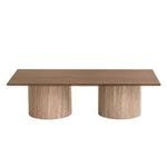 Dorit Coffee Table - Walnut Iggy-Core