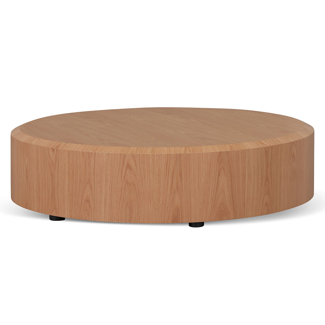 Selma 1.2m Round Plinth - Natural Oak Display Unit Century-Core   