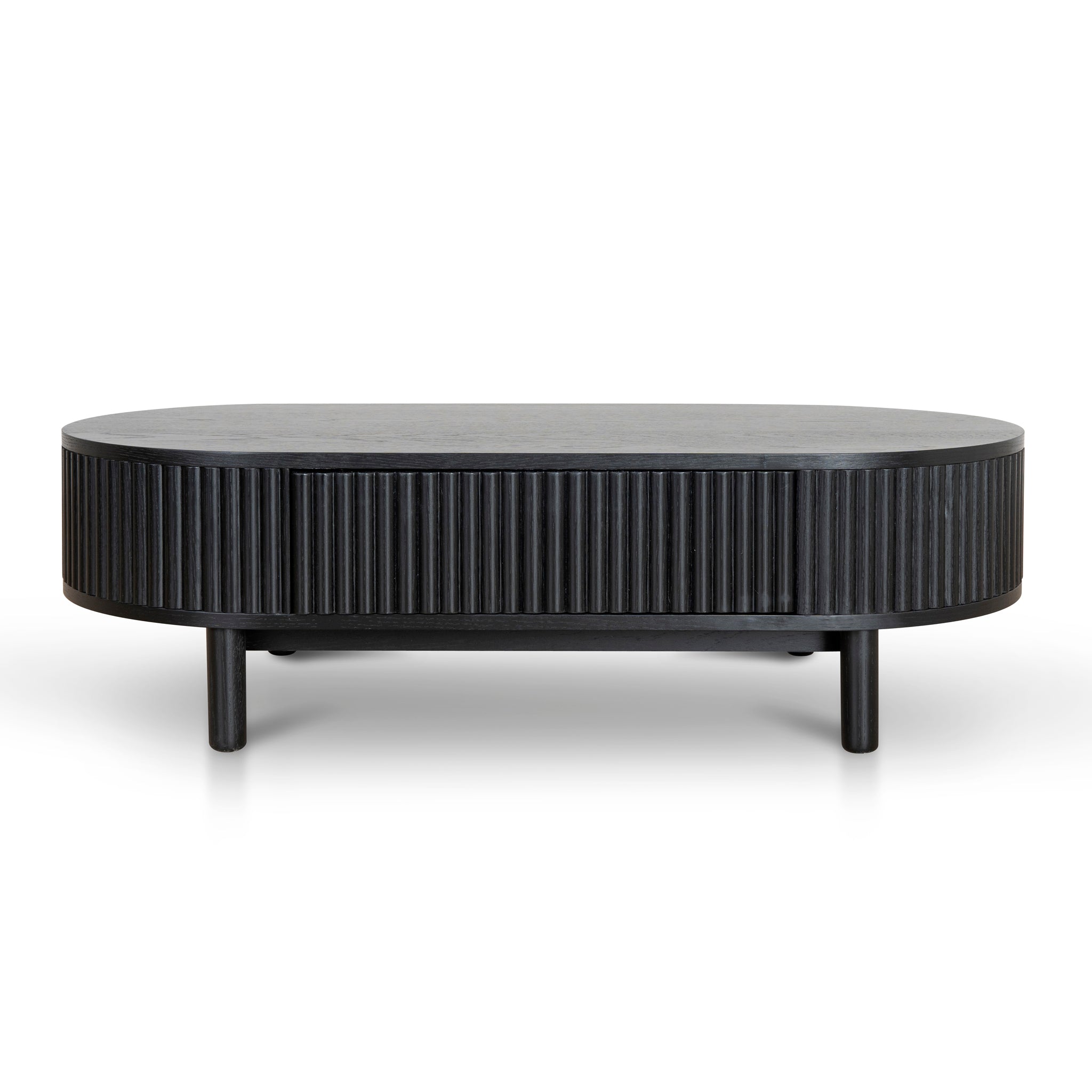 Melita 1.2m Coffee Table - Full Black Coffee Table KD-Core   