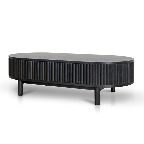 Melita 1.2m Coffee Table - Full Black Coffee Table KD-Core   