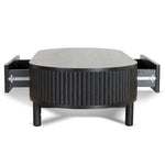 Melita 1.2m Coffee Table - Full Black Coffee Table KD-Core   