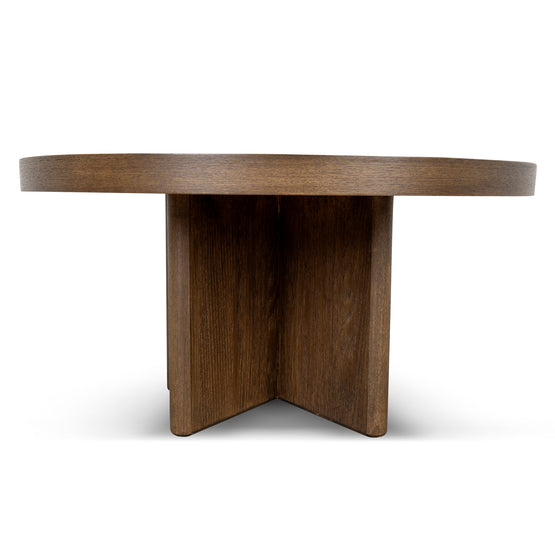 Roshan 1.3m Pill Shape Coffee Table - Caramel Oak Coffee Table Valerie-Core   